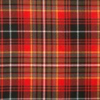 MacInnes Red Weathered 16oz Tartan Fabric By The Metre